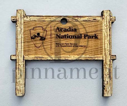 Acadia National Park pinnament ornament