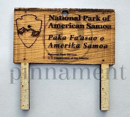 American Samoa National Park pinnament ornament