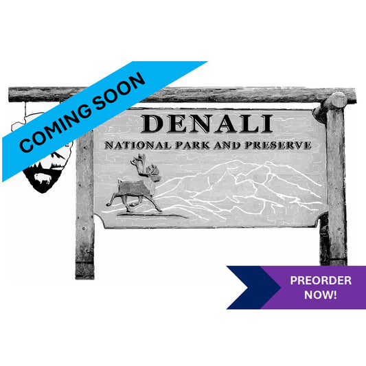 Denali National Park pinnament ornament