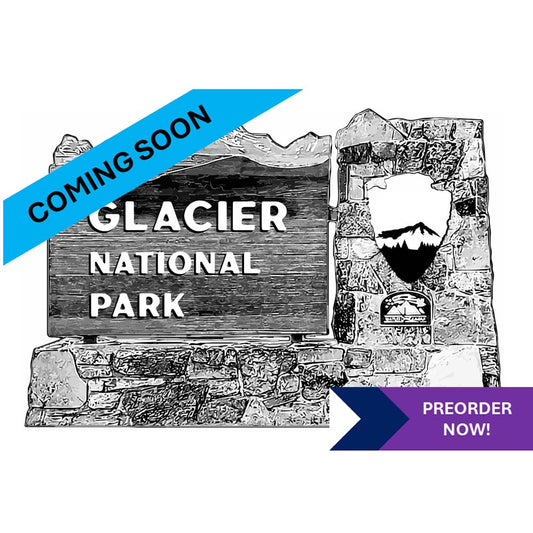 Glacier National Park pinnament ornament